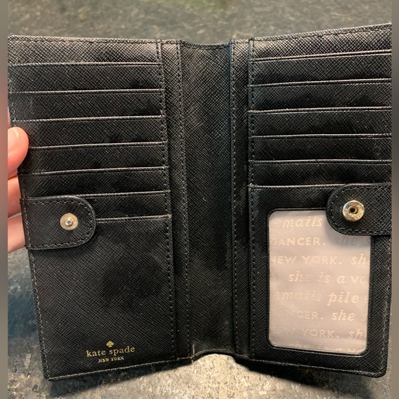 EUC Kate Spade polka dot wallet *make me an offer*! - Picture 4 of 7